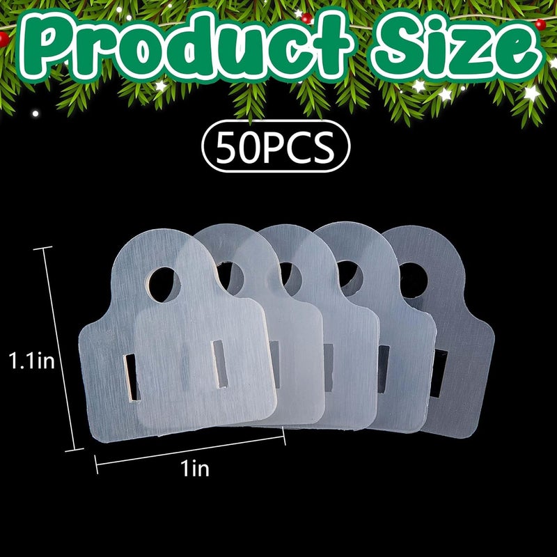 DECOHS 50 Pcs Christmas Lights Weatherproof Gaskets, Outdoor Extension Cords Gaskets Plug Cover, Waterproof Stop Tripping GFCI Protector for Xmas Light Installation, Electrical Cord, Indoor Gardening - Image 2